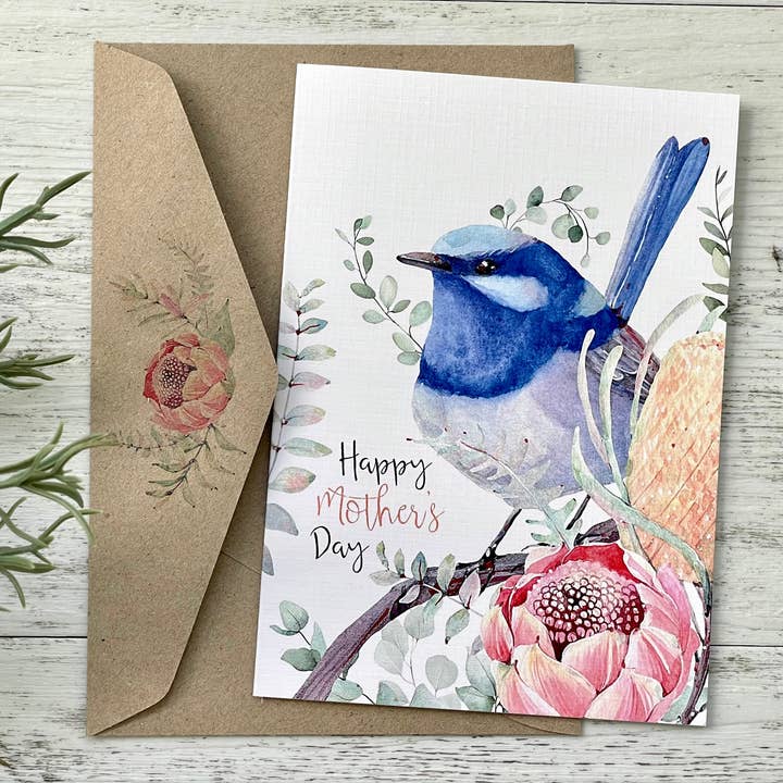 Scattered Seed Co - Vente Carte pour la fête des Mères - Carte de fête des mères - Mérion superbe4