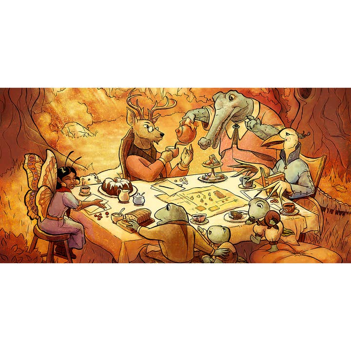 Alfombrilla de Dados (Noche de Juegos en Oakenbend) para venta al por mayor de Snowbright Studio