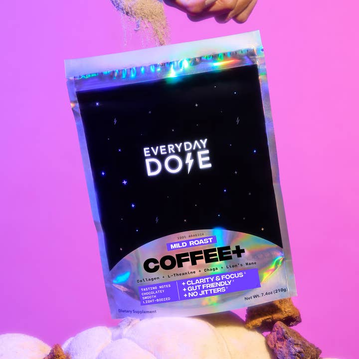 Everyday Dose Mushroom Coffee+ : Focus, Energy & Immunity for wholesale by Everyday Dose