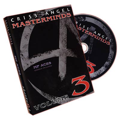 Masterminds (MF Aces) par Criss Angel Volume 3 DVD pour la vente par Planet Magic