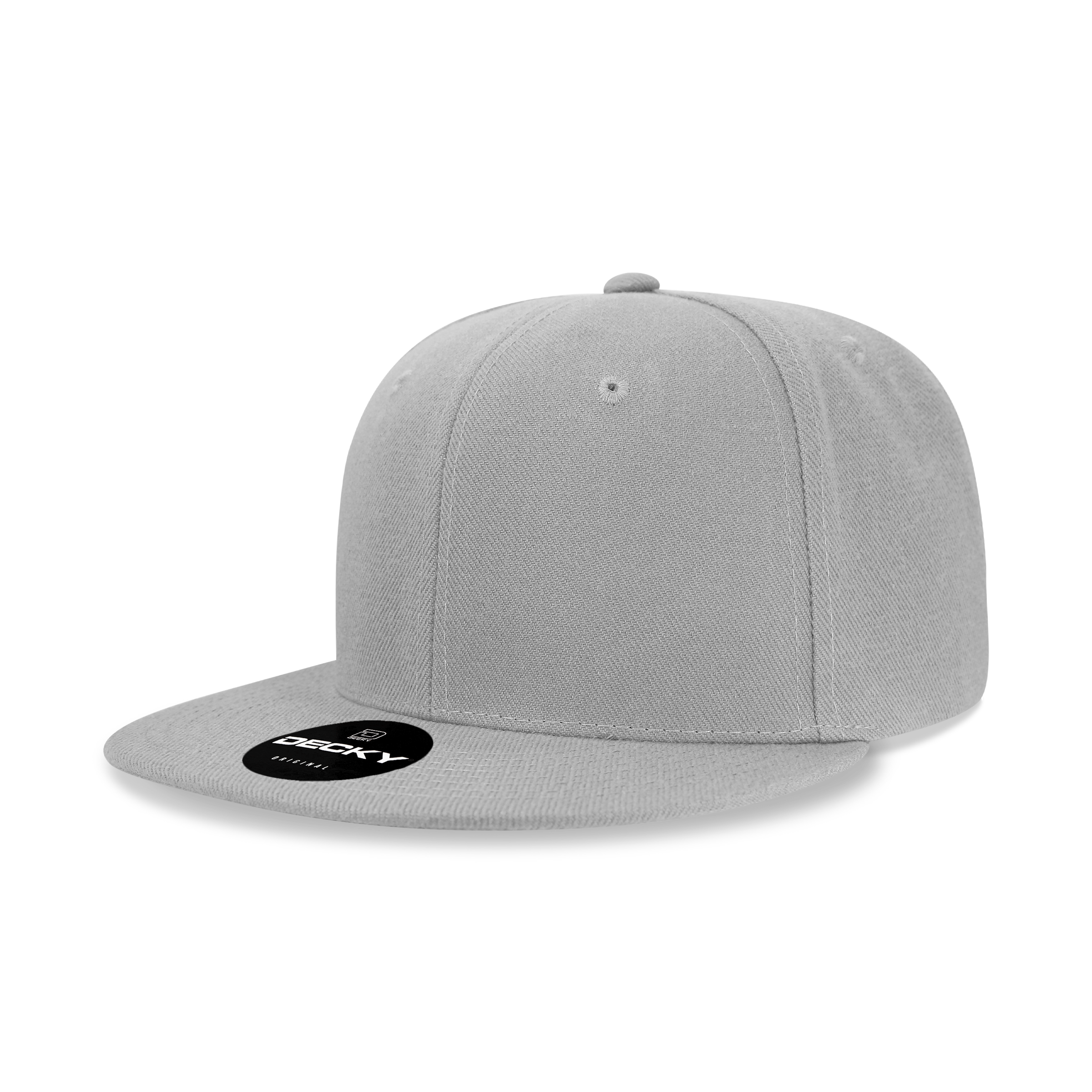 The Park Wholesale - Wholesale Flat Brim Cap - Men's - Decky 6020 - High Profile 6 Panel Snapback, Flat Bill Hat - 602031