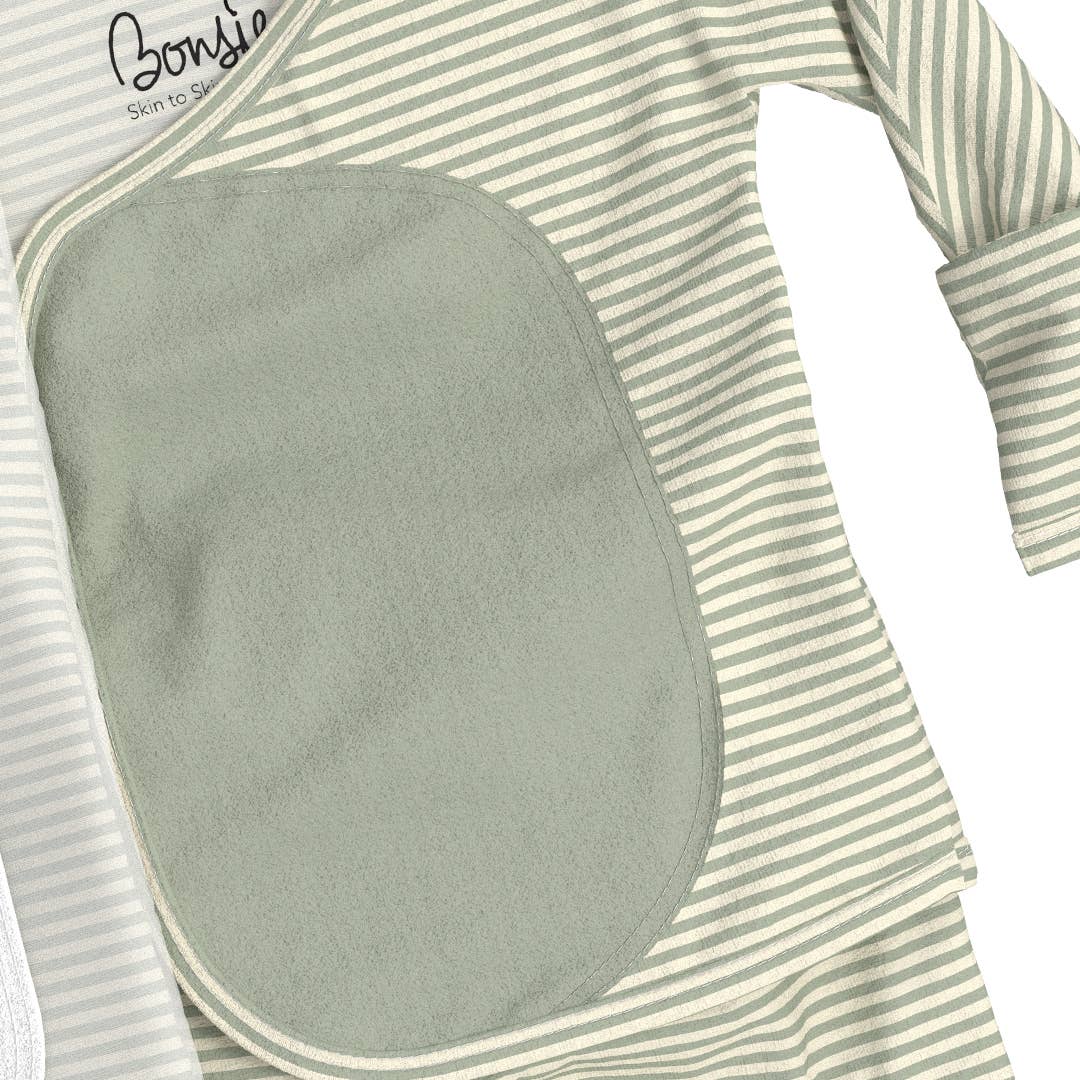 Bonsie Skin to Skin Babywear - Wholesale Bodysuit (Footed) - Baby - Footie - Mint Twist3