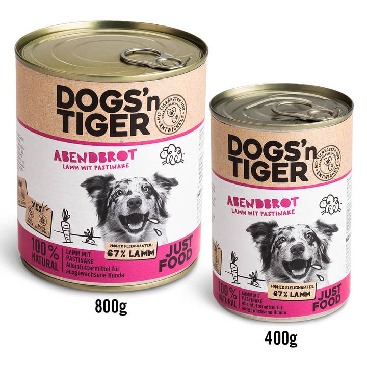 Dogs’n Tiger - Wholesale Pet food – Dog - Dogs'n Tiger Adult Dog Food Lamb & Parsnip Dinner2