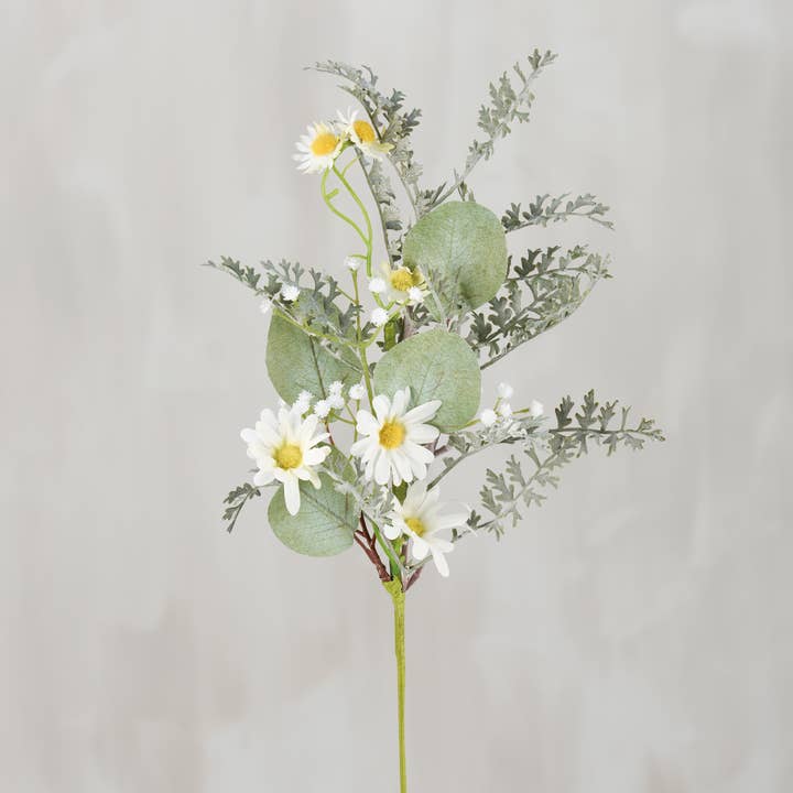 Daisy Mix Floral Pick for wholesale by Primitives by Kathy