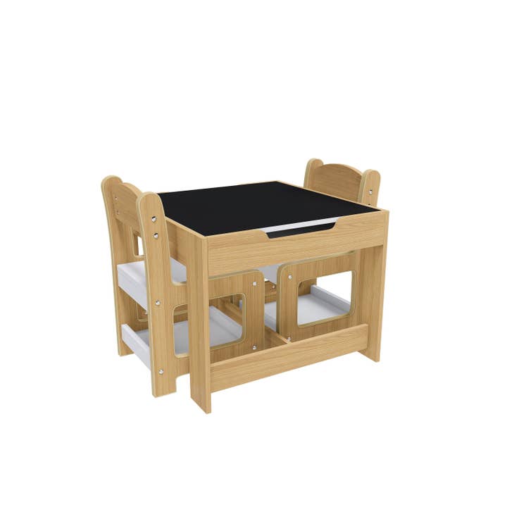 39F Inc. - Wholesale Chair - Kids - 3-in-1 Kids Study Table & Chairs Set - Detachable Blackboard16