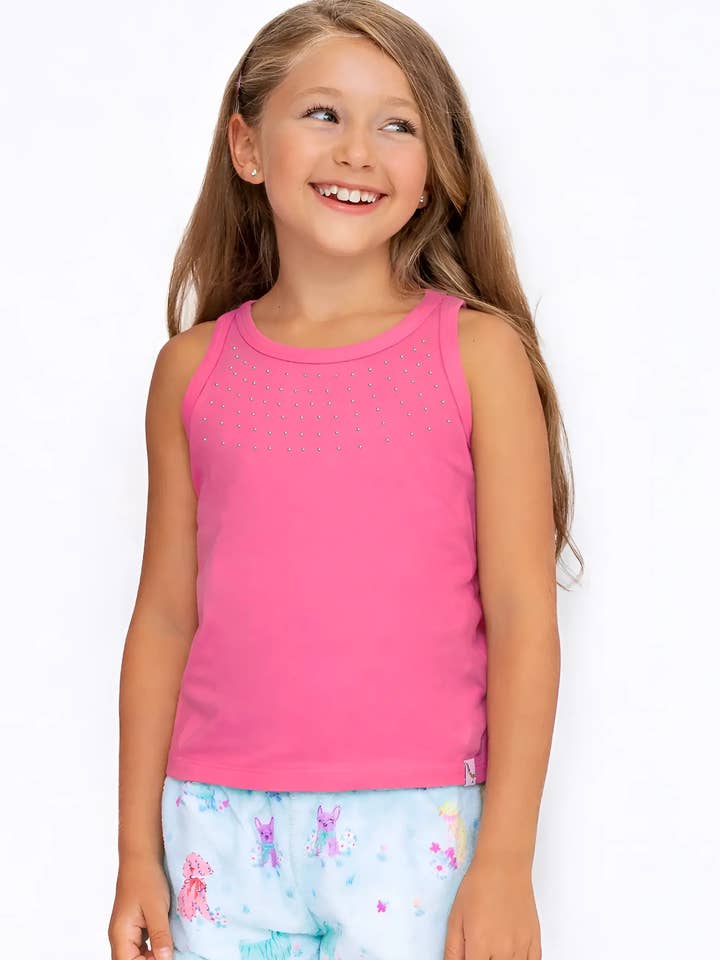 Rhinestone Tank Top for wholesale by Limeapple