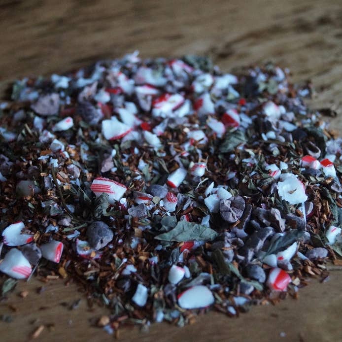 Homestead Herbs & Tea - Wholesale Loose Tea - Candy Cane Crush Loose Leaf Tea