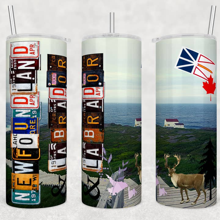 Canada Terranova e Labrador | Tumbler per la vendita all'ingrosso da parte di Designs by Robyn