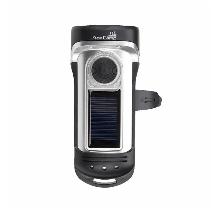 AceCamp - Wholesale Flashlight - DYNA Solar & Crank Flashlight