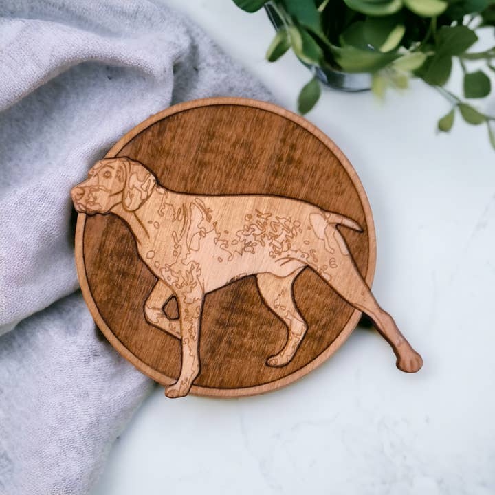 Studio Rima - Wholesale Coasters - Set of 6 German Shorthaired Pointer Coasters 3