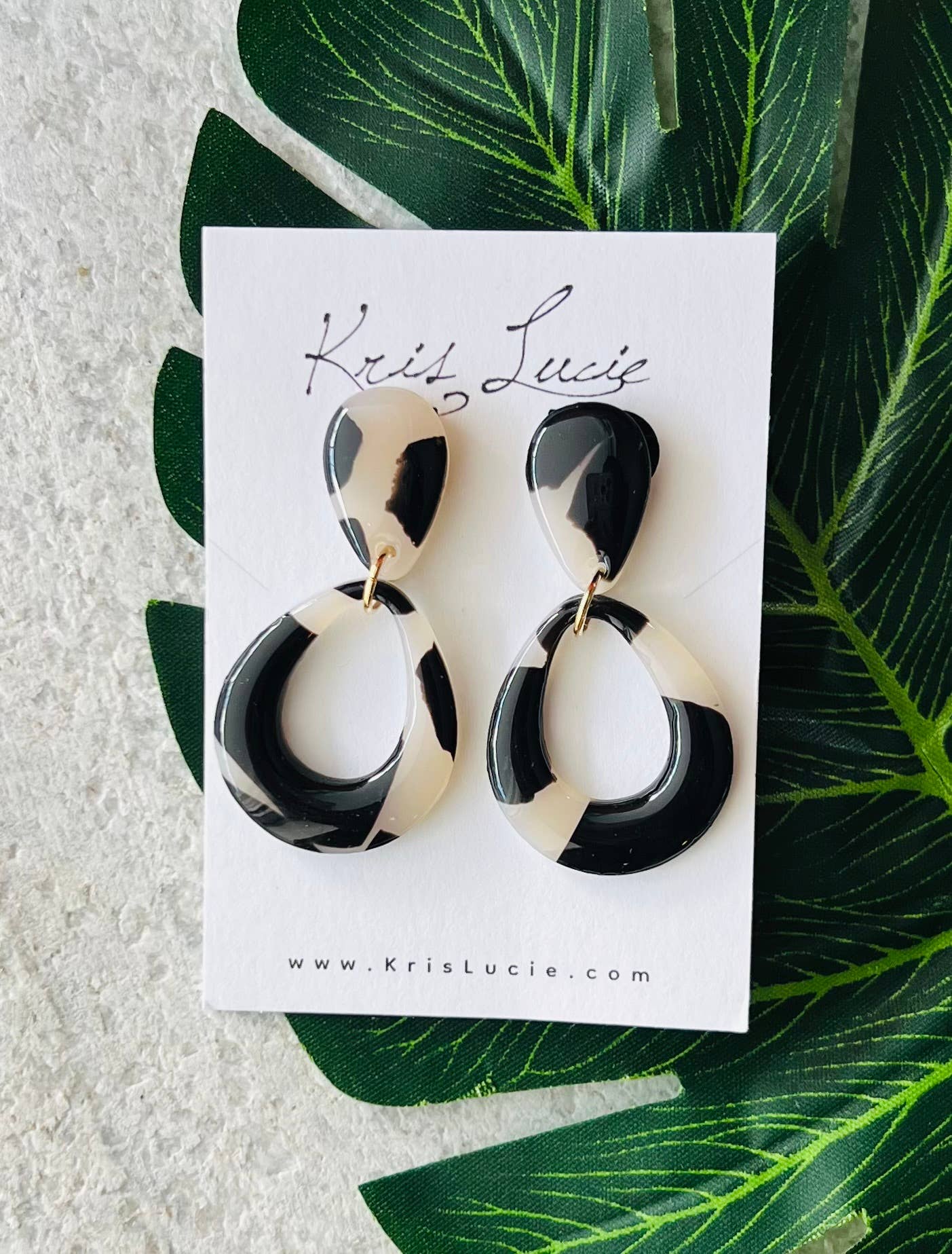 Kris Lucie - Wholesale Dangle Earrings - Raven Dangle Earrings