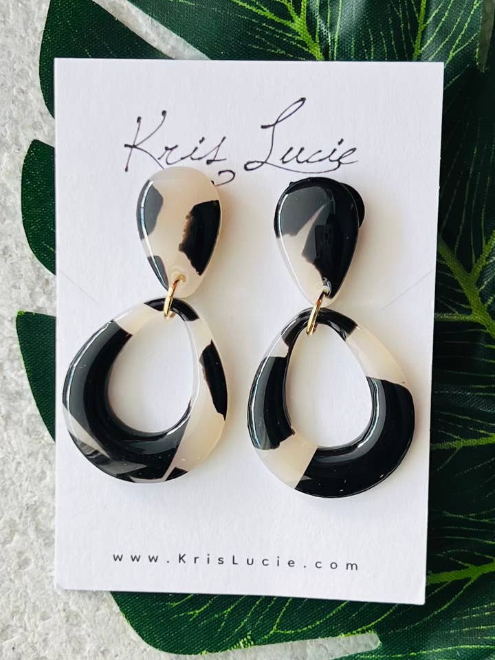 Raven Dangle Earrings for wholesale by Kris Lucie