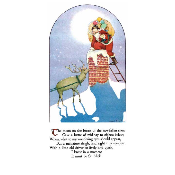 Laughing Elephant Books - Wholesale Preschool Book (3-5) - The Night Before Christmas - Children's Picture Book-Vintage3