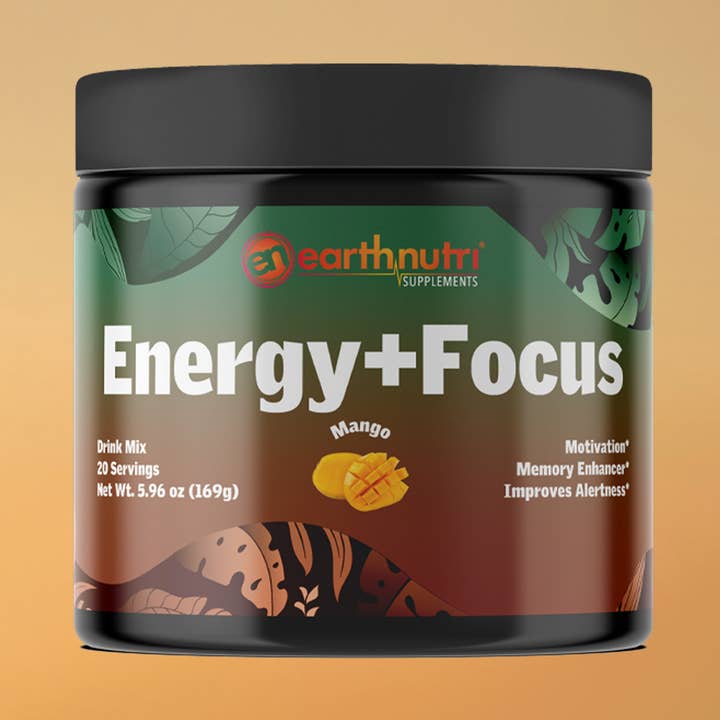 Energy + Focus | Memory Enhancer for wholesale by EarthNutri