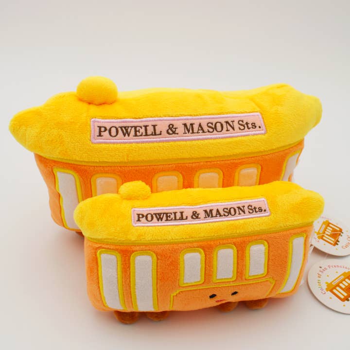 Tomoko Maruyama - Wholesale Stuffed/Plush Toy - Kids & Baby - San Francisco Cable Car Plush Toy1