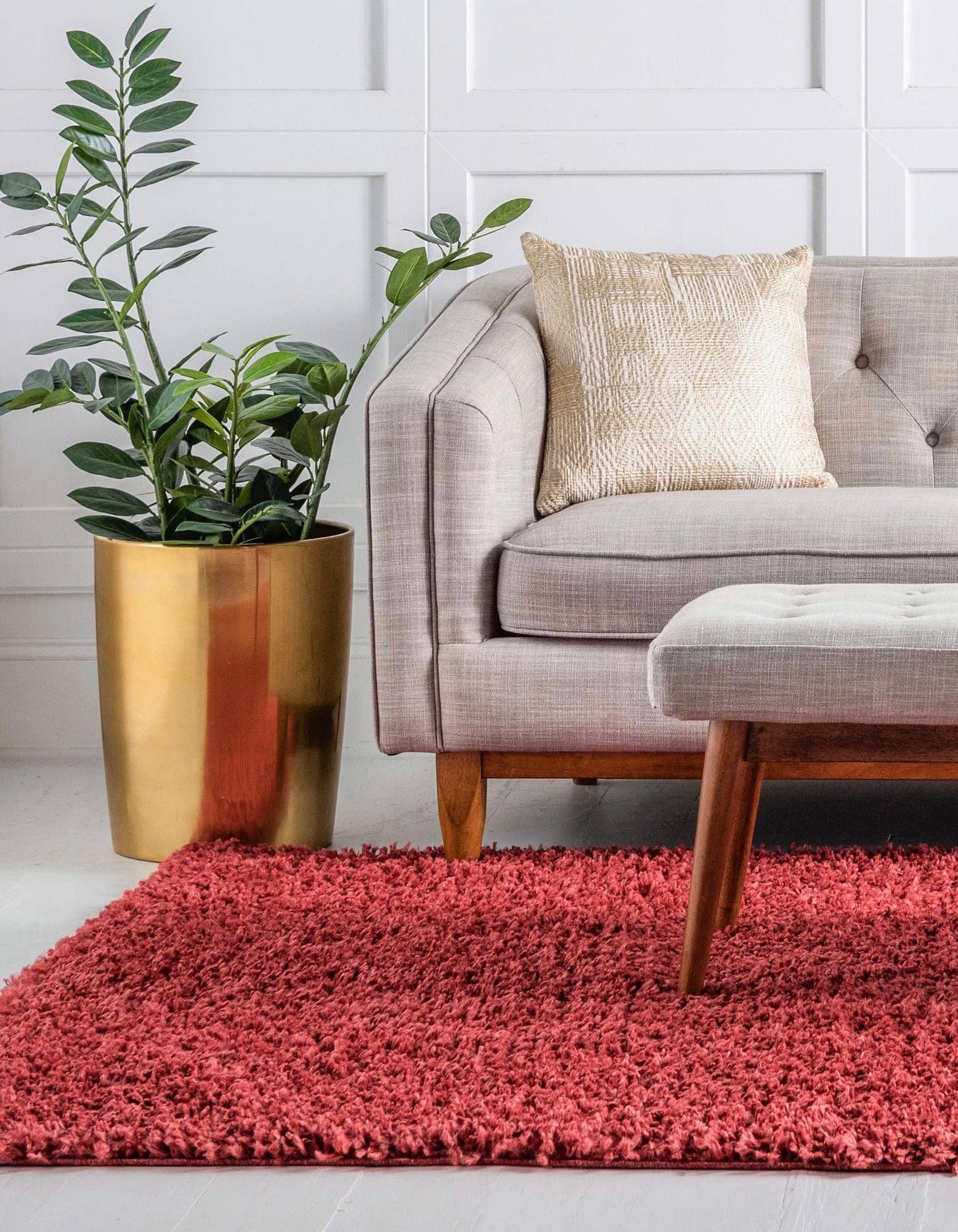 Rug Mart - Vente Tapis - Tapis Davos Shag (rectangulaire)58