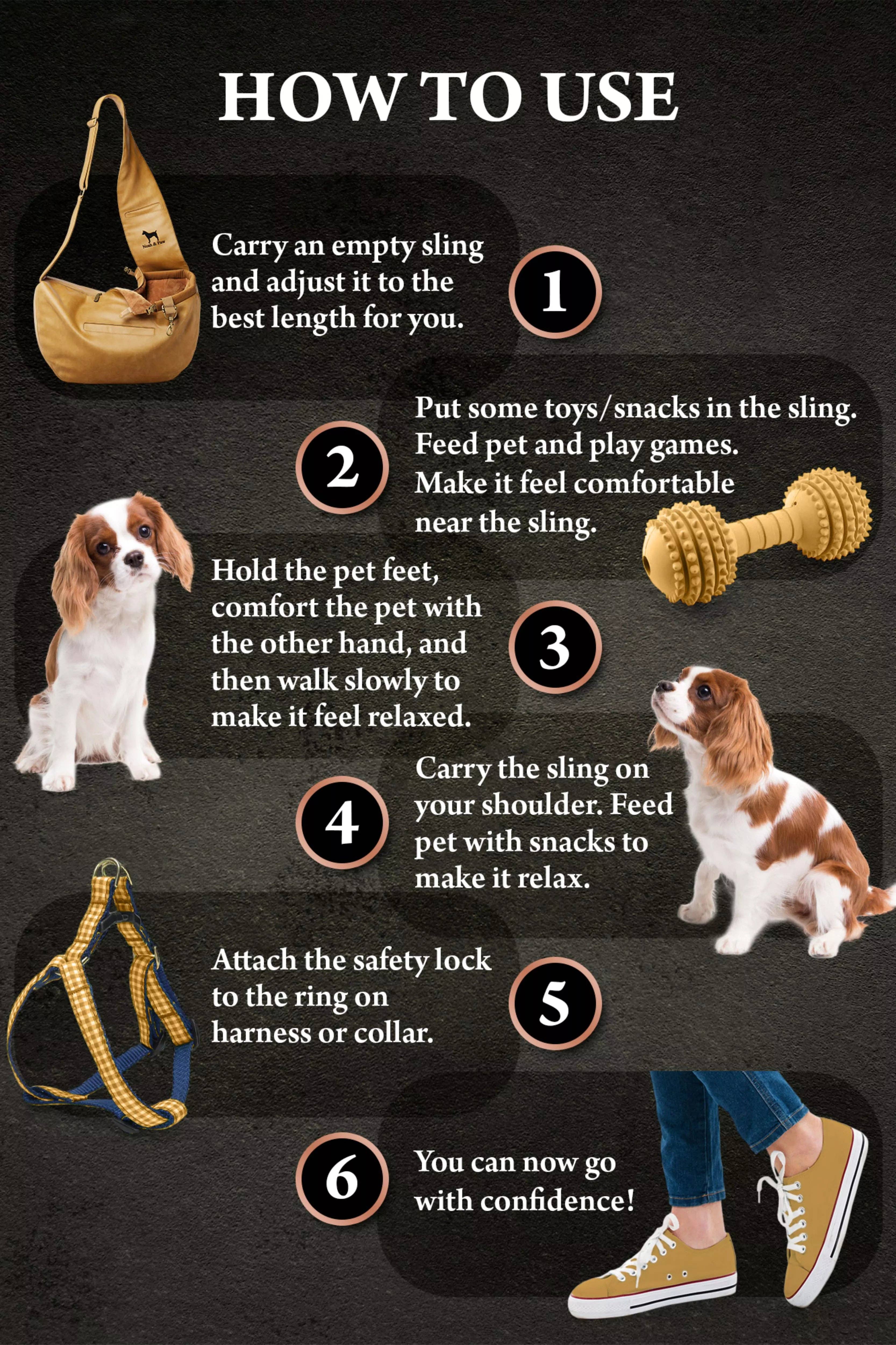 NOAH AND PAW LLC - Vente Caisse de transport – chat et chien - Porte-animal en bandoulière en cuir vegan avec triple sécurité26