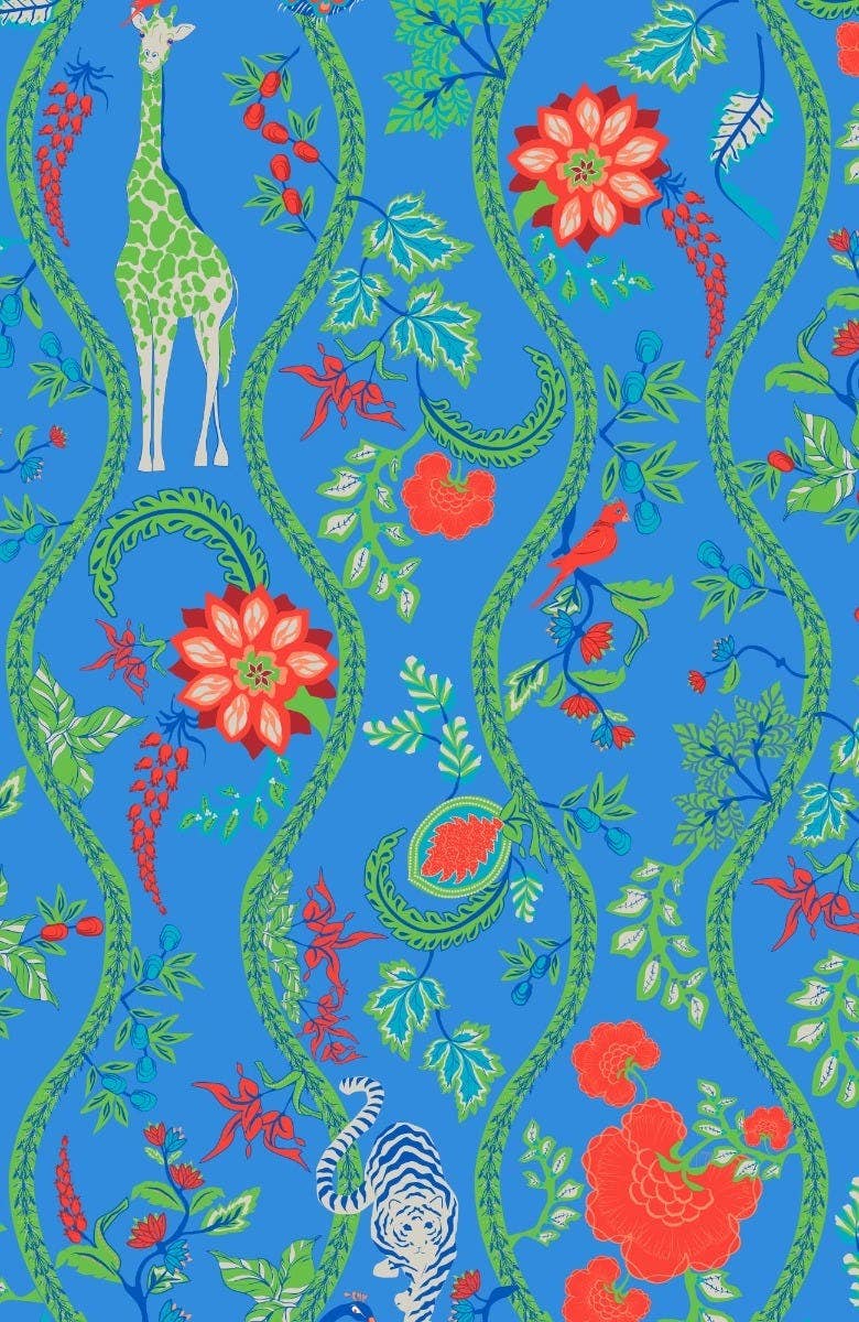 Gretchen Scott LLC - Wholesale Tunic - Women's - Ruffleneck Tunic - Jungle Symphony13