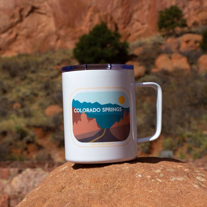 Human Nature Designs - Wholesale Insulated Mug/Tumbler - Colorado Springs Mug - Garden of the Gods Camping Mug + Lid1