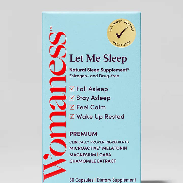 Womaness - Wholesale Oral Supplement/Vitamin - Let Me Sleep - Natural Sleep Supplement1