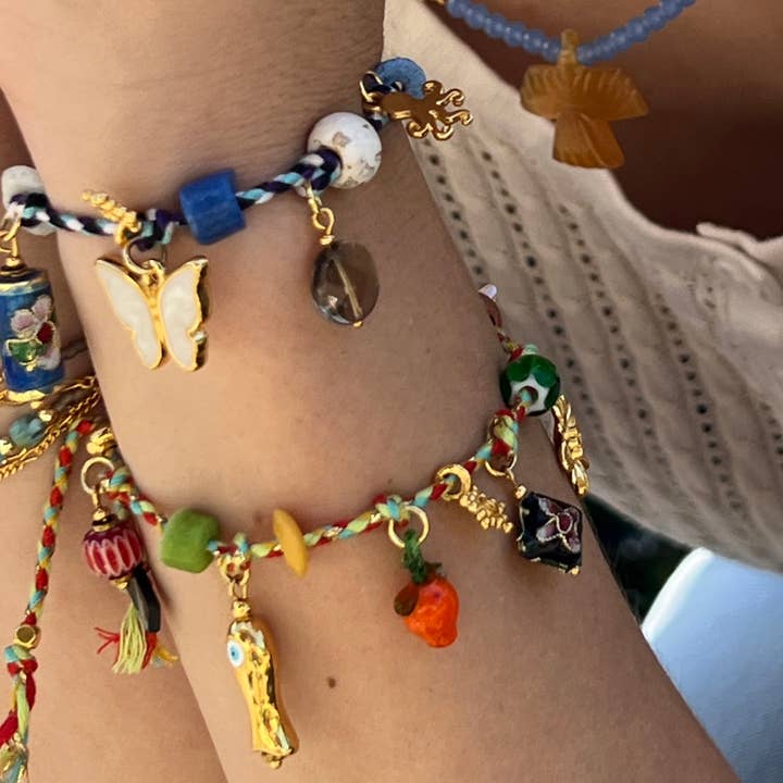 Jazu Jewellery - Wholesale Charm/Dangle Bracelet - Handmade Bohemian Charms Bracelets – Limited Edition2