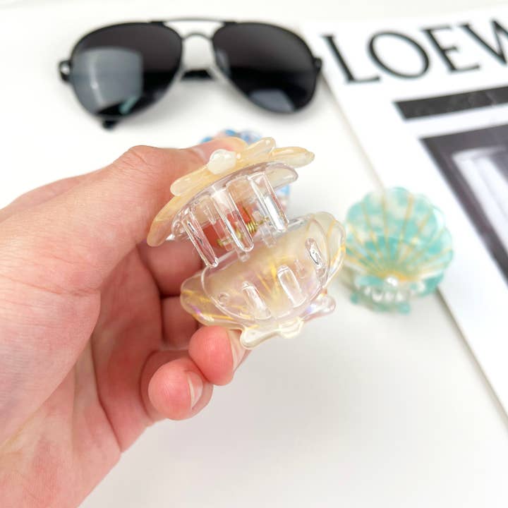 mildstyles - Vendita all'ingrosso Fermaglio per capelli - Donna - Fermaglio per capelli con perle e conchiglia3