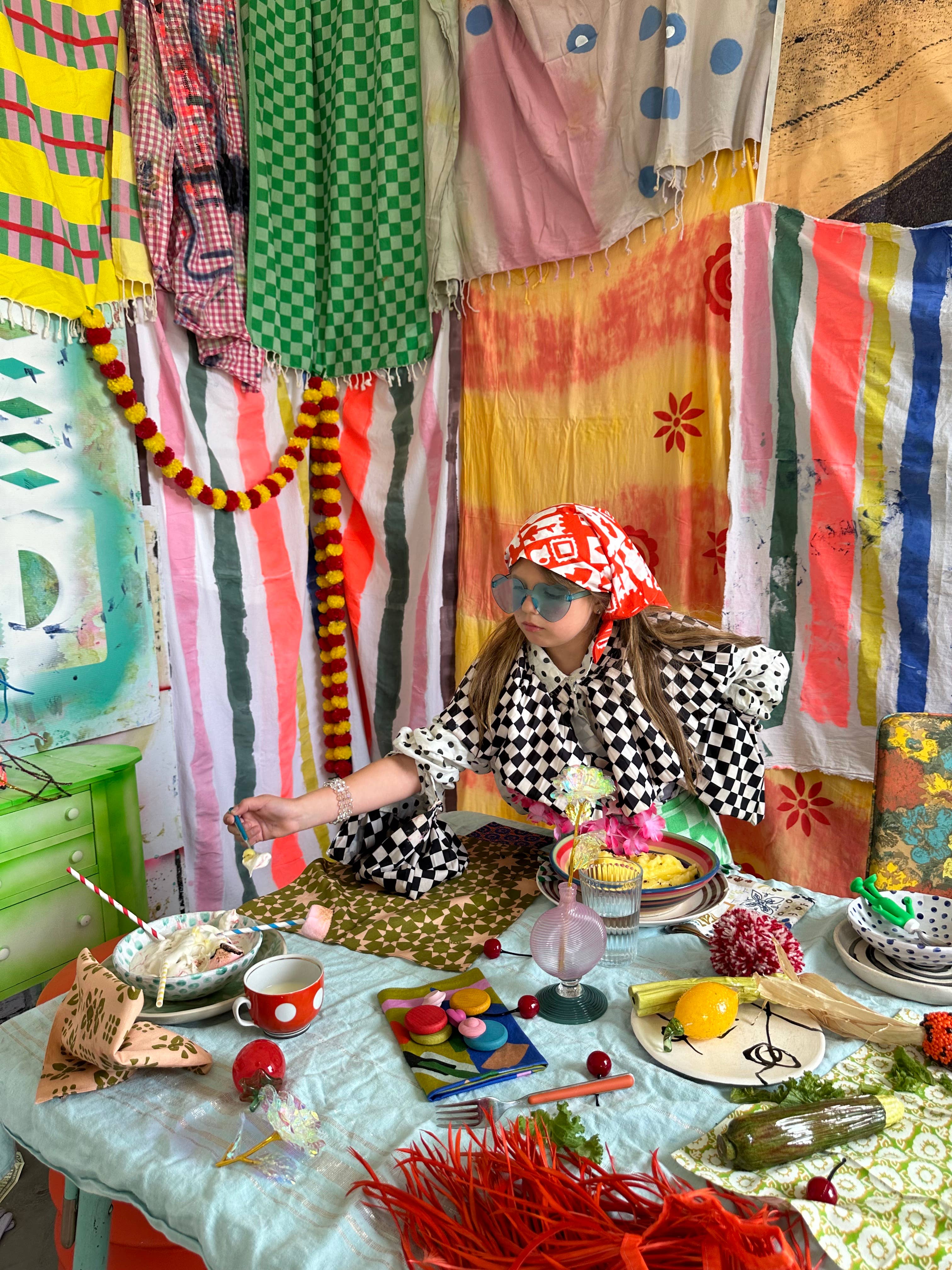 STATE The Label - Vente Serviettes de table en tissu - SET DE SERVIETTES DIZZY6