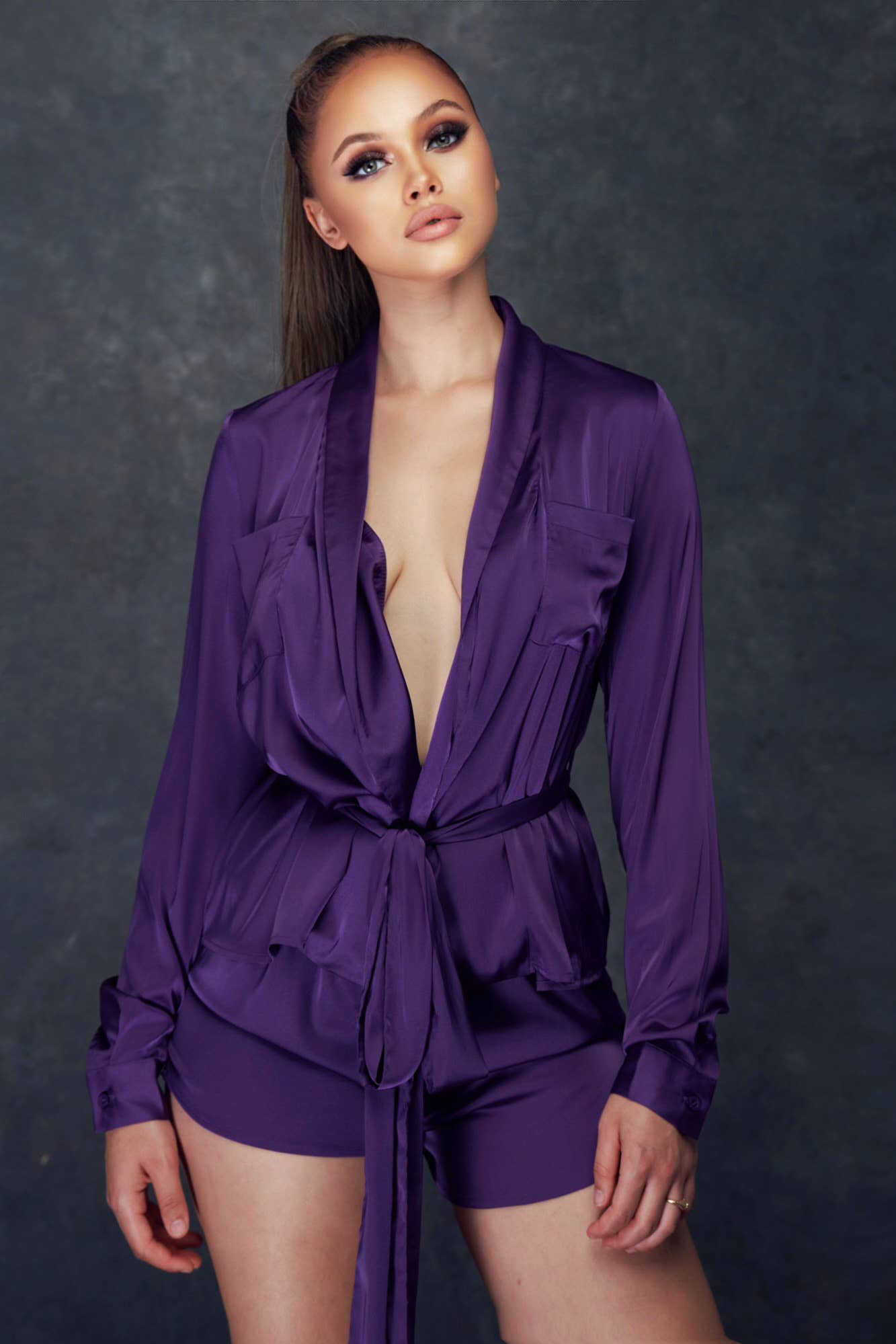 WFFS - Wholesale Top & Short Set (NOT Loungewear) - Women's - Satin Short Set0