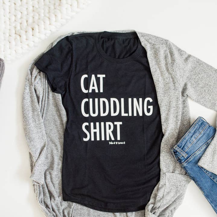 Camisa Cuddling Cat para venta al por mayor de Take it 'N' Leave it