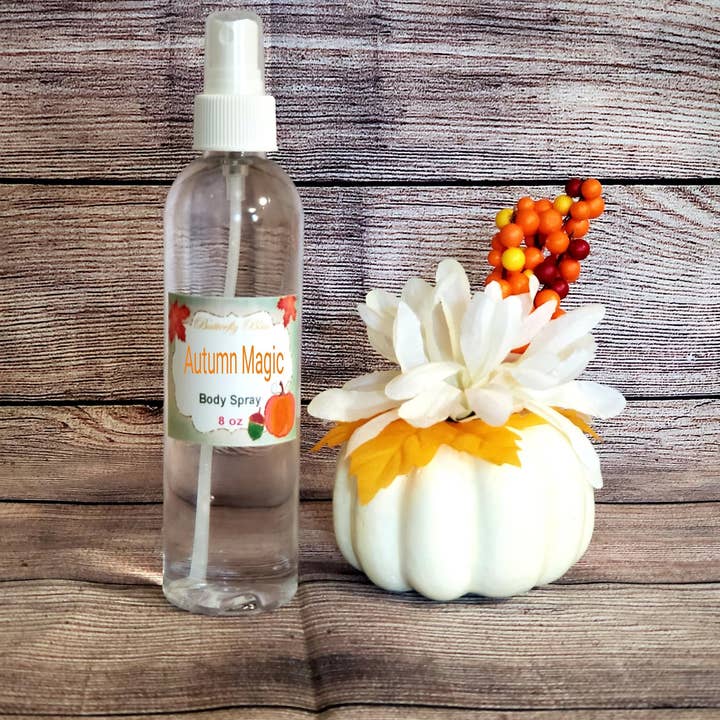 Butterfly Bliss – Óleos essenciais/água para rosto e corpo por atacado – Spray de perfume e névoa corporal perfumada mágica de outono | Spray corporal perfumado de baunilha | Névoa perfumada de limão | Canela de maçã | Perfume de maçã e baunilha