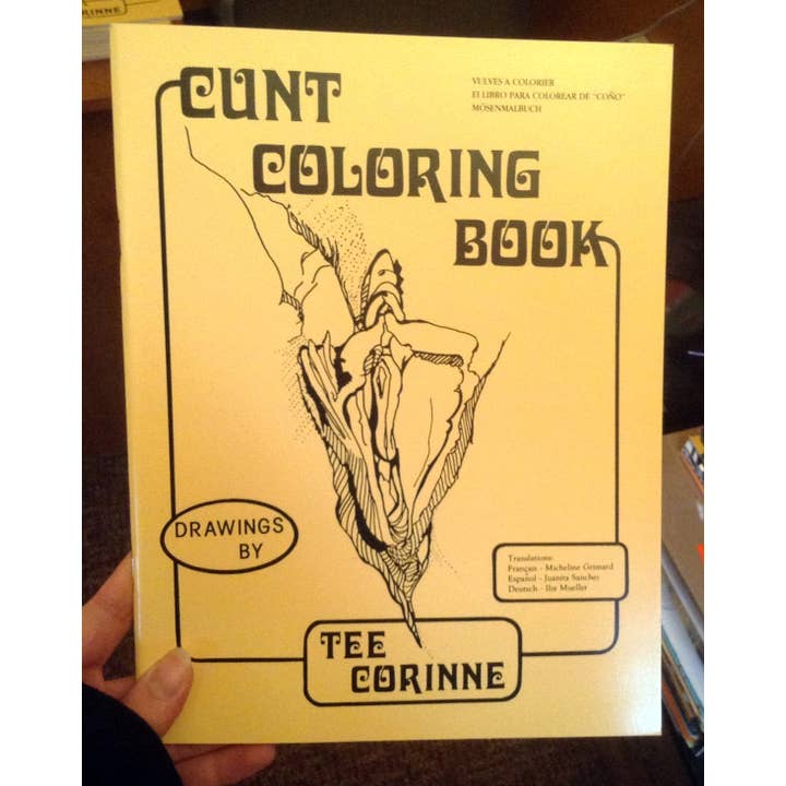 Microcosm Publishing & Distribution - Wholesale Coloring & Activity Book - Adult - Cunt Coloring Book Zine