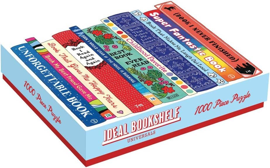 Chronicle Books - Wholesale Puzzle - Adult - Ideal Bookshelf: Universals 1000 Piece Puzzle2