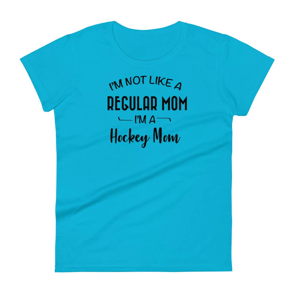 Celly Threads Hockey - Vente T-shirt sérigraphié – femme - T-shirt à manches courtes Hockey Mom pour femme1