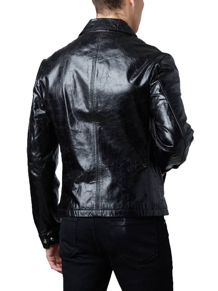 The Lud – wholesale Leather jacket – Men′s – Slim Fit Leather Jacket