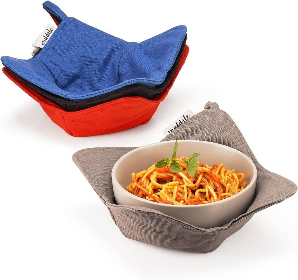 Muldale – wholesale Oven mitt/pot holder – Set of 4 Microwave Bowl Holders for Hot Food Soup Bowl1