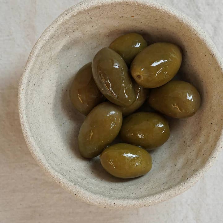 Aceitunas verdes Bella di Cerignola (280g) para venta al por mayor de OLIO DI SERRA