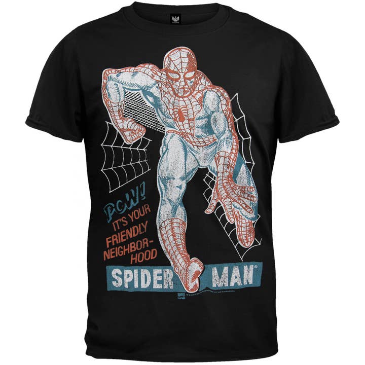 Spider-Man - Friendly Neighborhood Soft Men's T Shirt for wholesale by Official Store