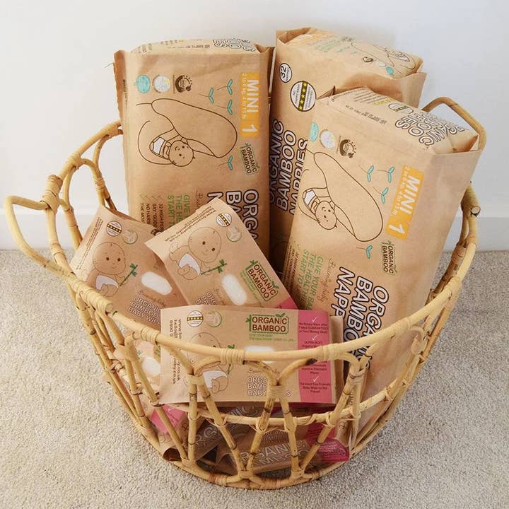 Beaming Baby - Wholesale Face & Body Wipes - Baby - Organic Bamboo Baby Wipes (30 wipes/pack)5