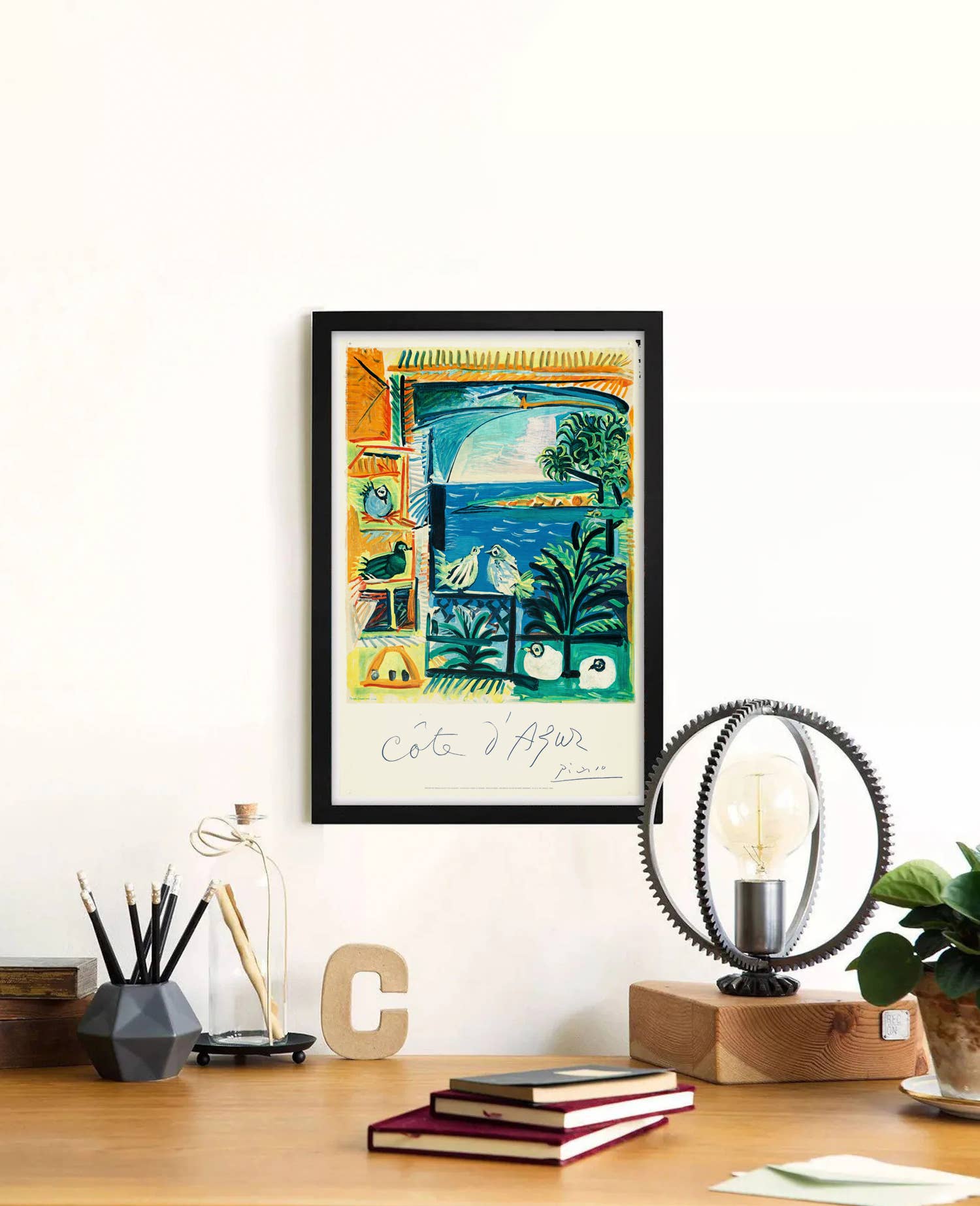 The Curious Desk - Wholesale Poster - Côte d’Azur 1962 Poster2