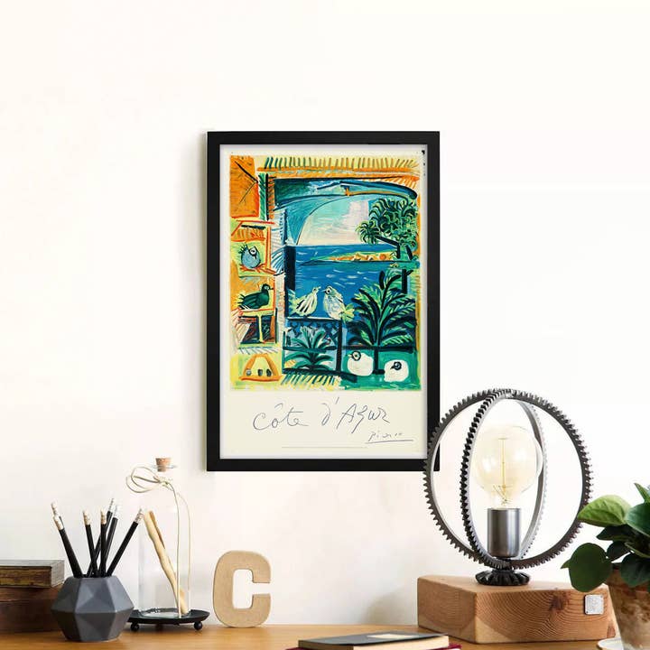 The Curious Desk - Wholesale Poster - Côte d’Azur 1962 Poster2