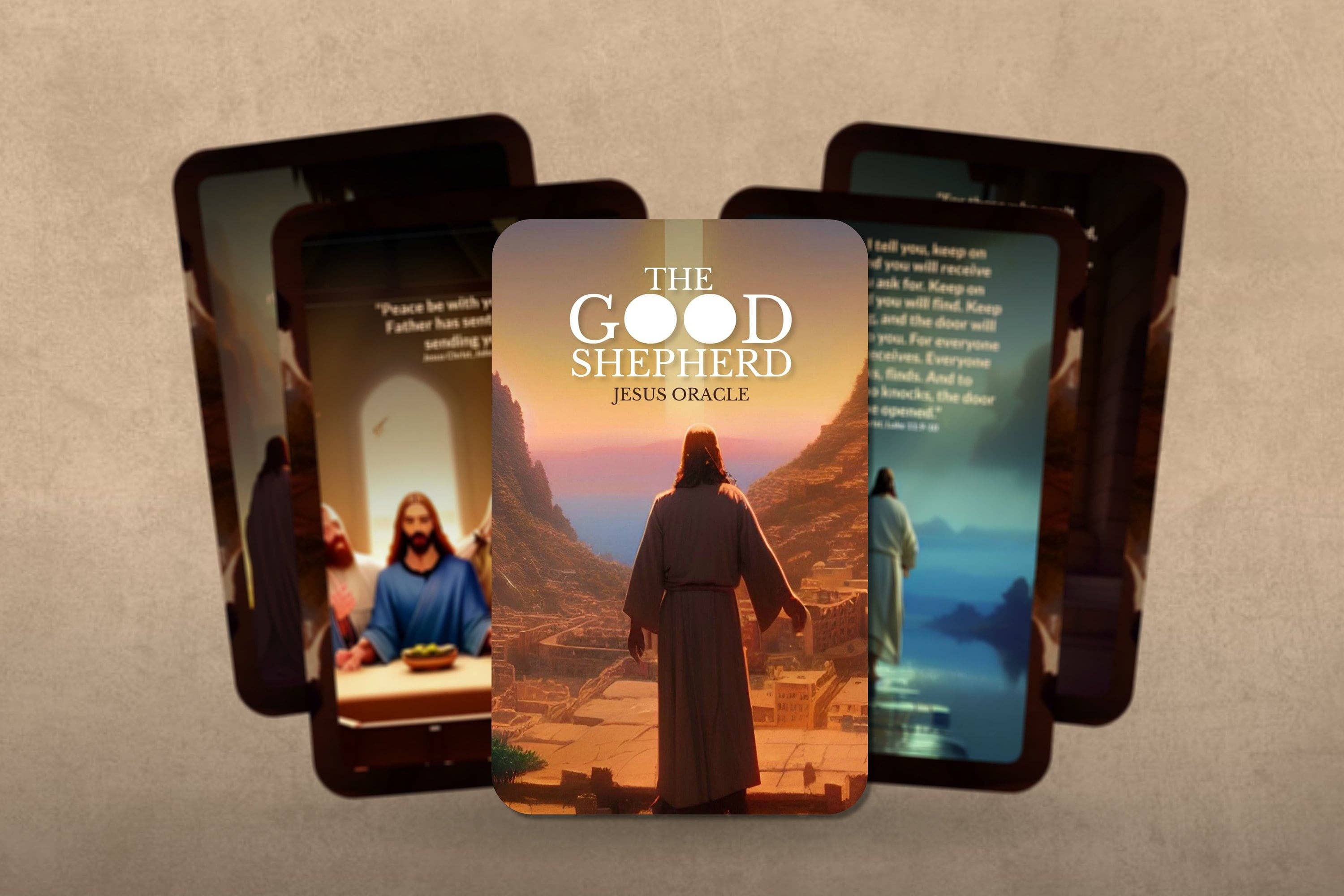 Ibiza Tarot USA – Großhandel Tarot-Karten – Der gute Hirte - Jesus Oracle7