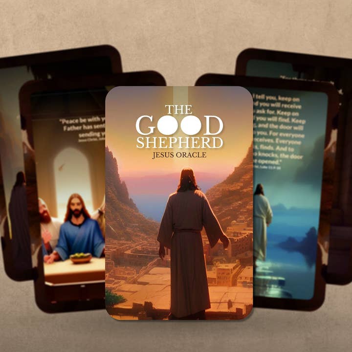 Ibiza Tarot USA – Großhandel Tarot-Karten – Der gute Hirte - Jesus Oracle7