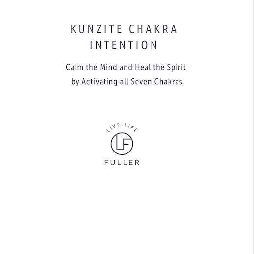 Live Life Fuller - Wholesale Yoga Mat - Kunzite Chakra Yoga Mat2