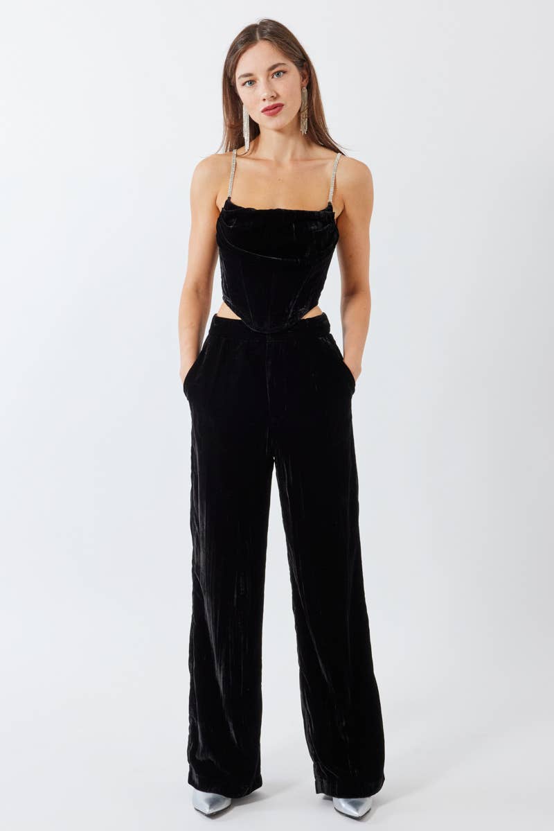 SARCELLE PANTALON EN VELOURS S80223 en vente sur Faire2