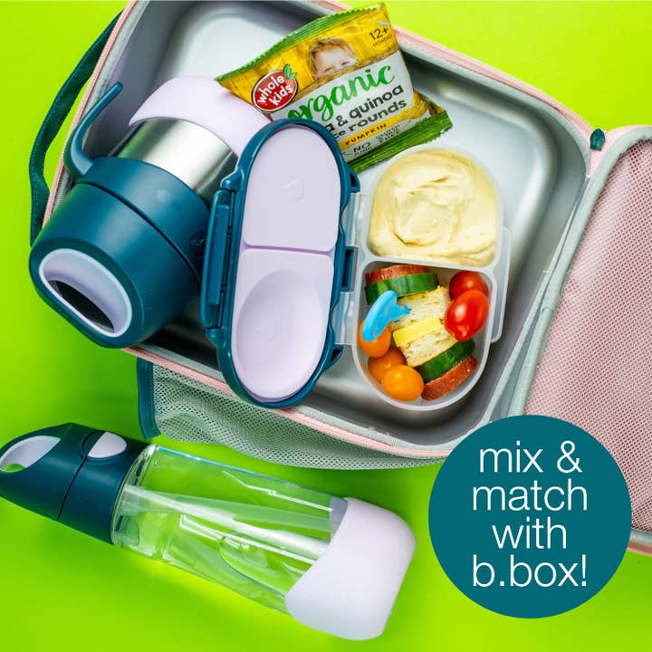 b.box USA - Wholesale Lunch Bag/Box - Kids - insulated food jar - emerald forest