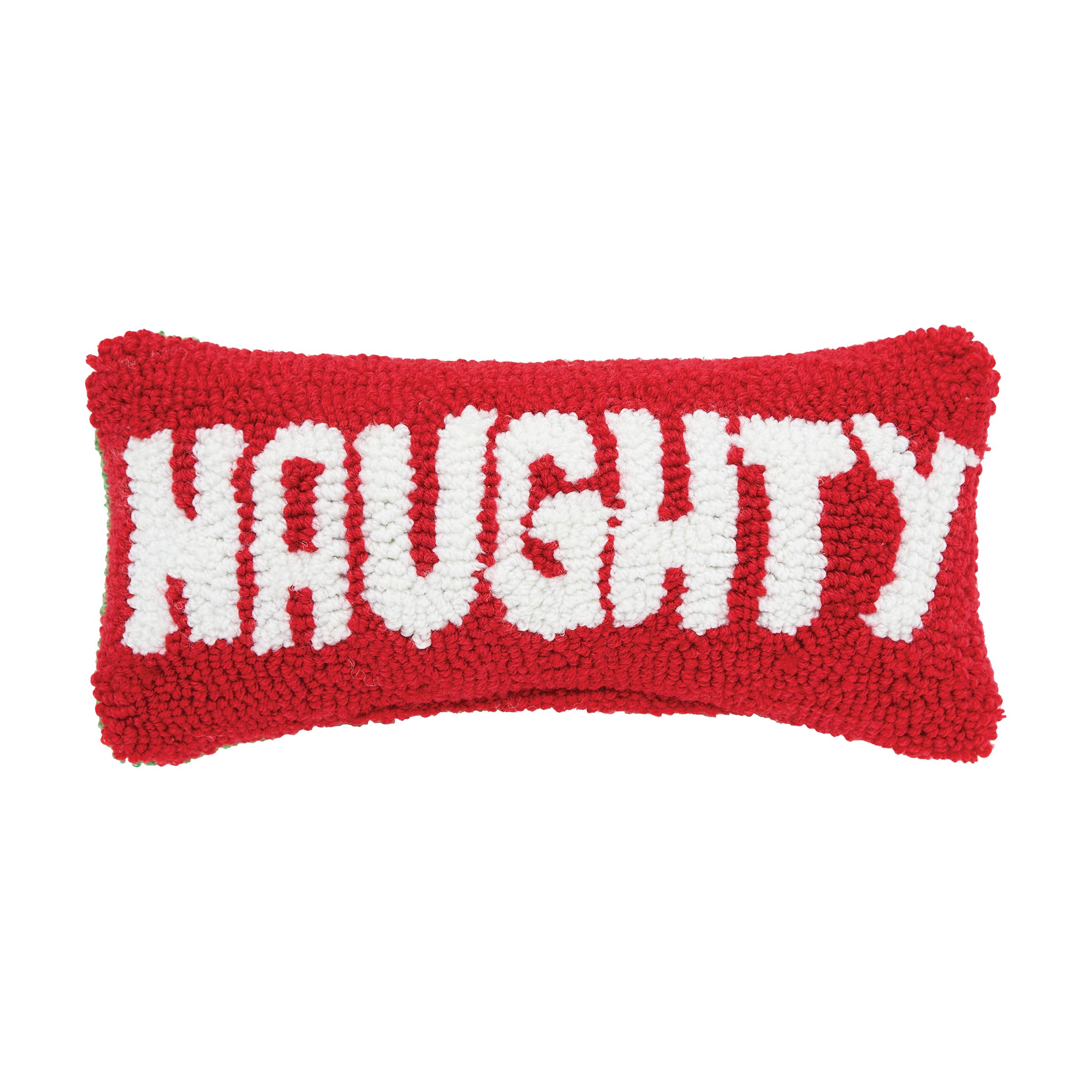C&F Home - Wholesale Throw/Decorative Pillow - Christmas Naughty And Nice Reversible Throw Pillow2