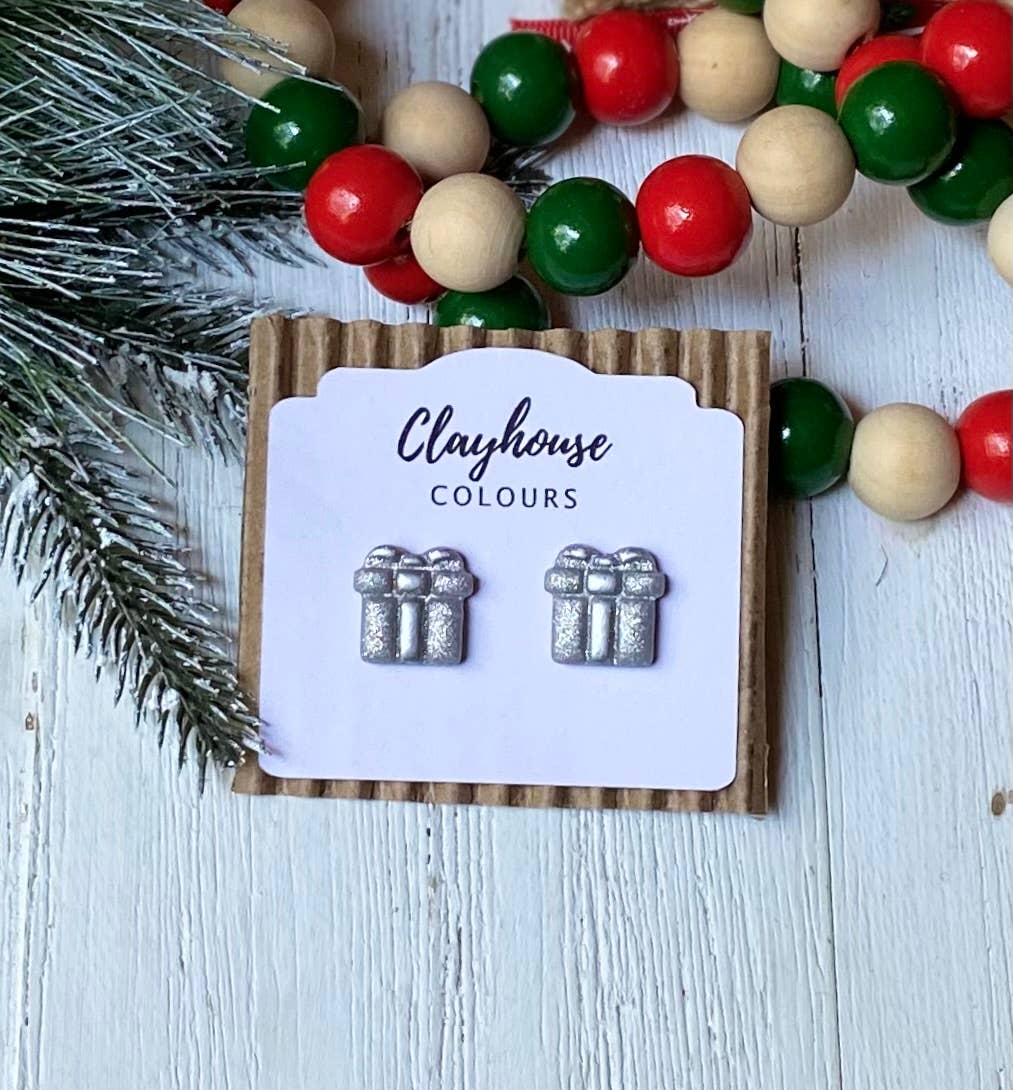 Clayhouse Colours - Wholesale Stud/Post Earrings - Christmas Stud Earrings2