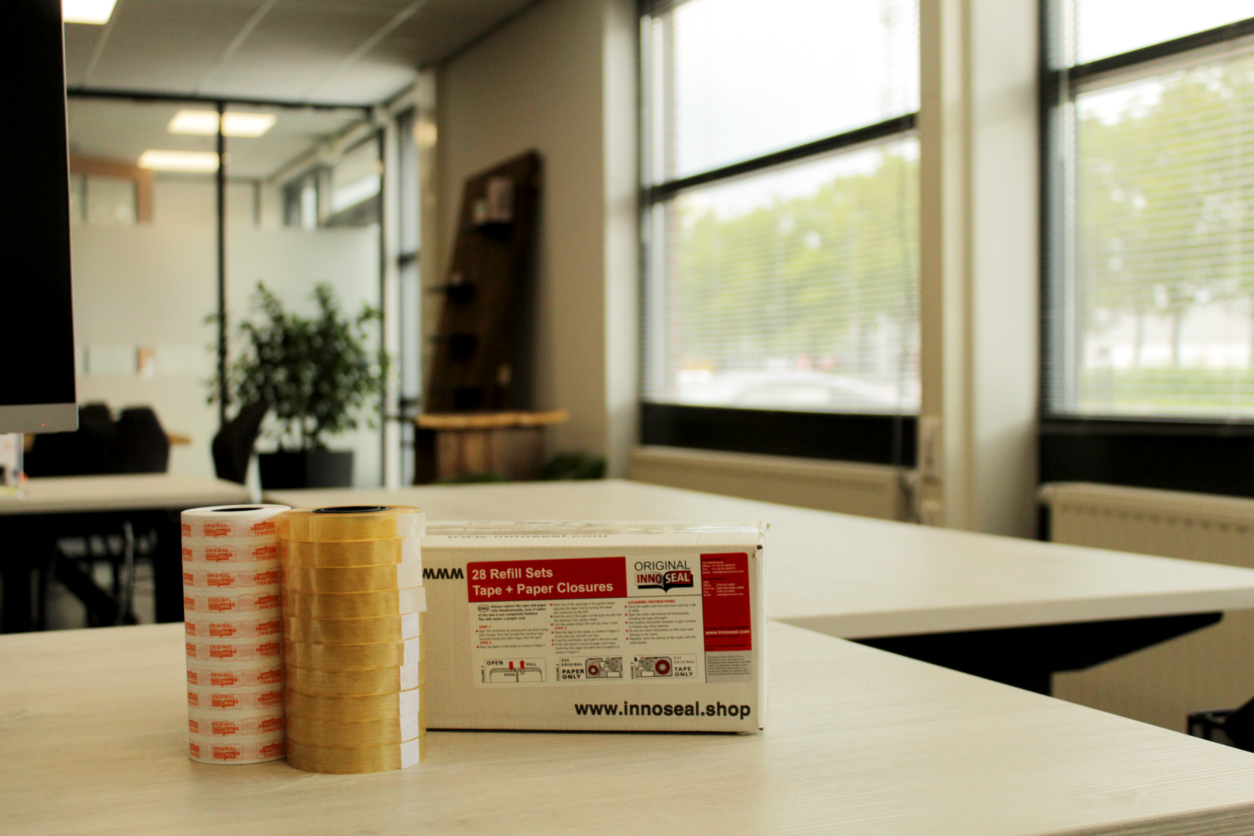 Innoseal - Wholesale Tape Dispenser - Completely Compact Clear4