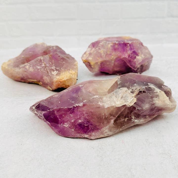 Rock Paradise - Wholesale Candle Holder - Rough Amethyst Crystal Candle Holder8