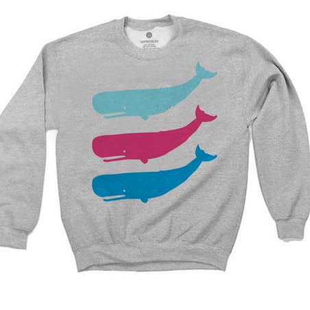 Three Whales - Crew Neck Sweater for wholesale by The Poster List